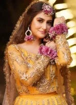 Bridal Yellow Lehenga