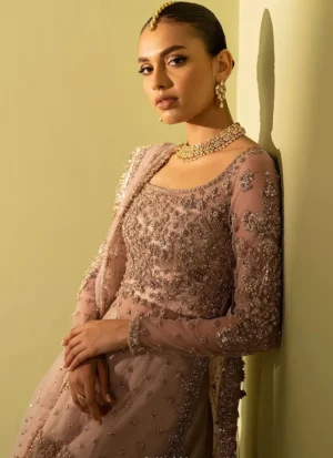 Nude Pink Bridal Gharara