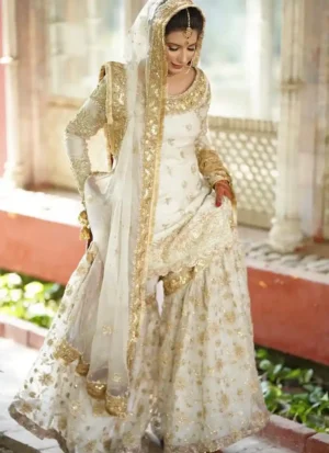 Off White and Golden Gharara for Nikkah (1)_11zon