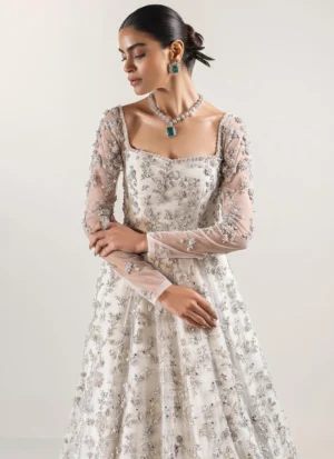New Ivory Bridal Peshwas