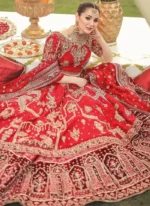 Hania Amir Red Gold