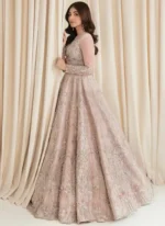 Powder Pink Walima Dress