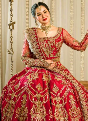 Baraat Red Lehenga Choli (1)