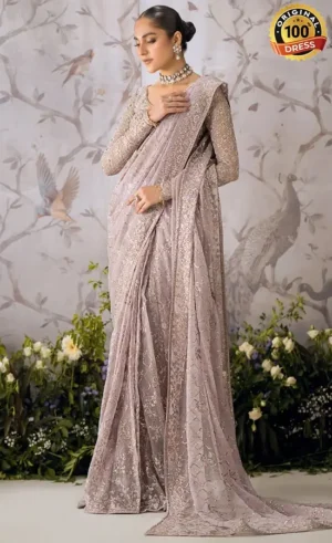 Lilac Saree For Wedding Guestsss (3)